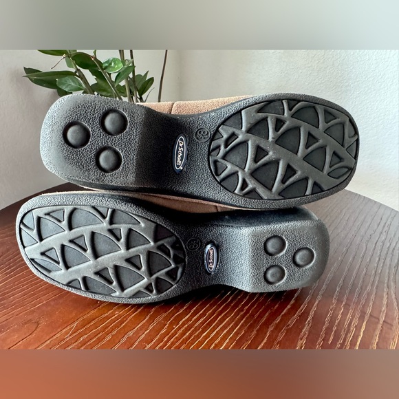 Dr. Scholl's Tan Leather Ankle Boots with Zipper Womens Size 8.5 - Picture 8 of 11